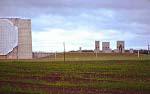 Right half of PAR from N, power plant stacks