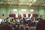 CAFS 25th anniv. ceremony wide view (south)