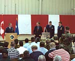 CAFS 25th anniv. ceremony plaque unveiling