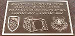 CAFS 25th anniv. plaque