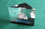 Lucite Safeguard paper weight