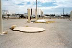 Dummy Sprint launch stations in training area (04324)