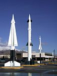 Spartan missile on display at the Air Defense Artillery Museum