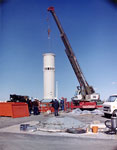 Sprint missile silo liner installation at RSL 2