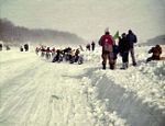 Red River ice racing