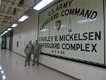 MSR complex sign with COL David Miller