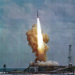 Spartan launch at Kwajalein (A260)
