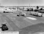 Missile launch training area, aerial view (D407)