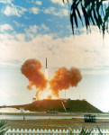 First Spartan launch from "Mount Olympus" on Kwajalein (D418)