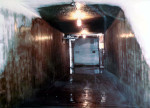 Entrance tunnel with equipment access door closed (K042)